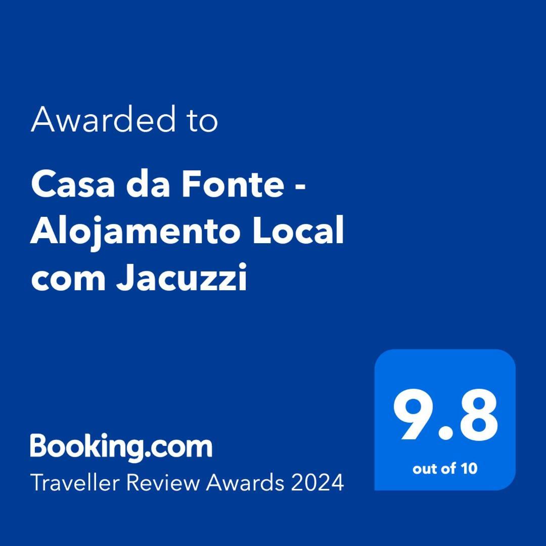 Casa Da Fonte - Alojamento Local Com Jacuzzi 노르데스테 외부 사진